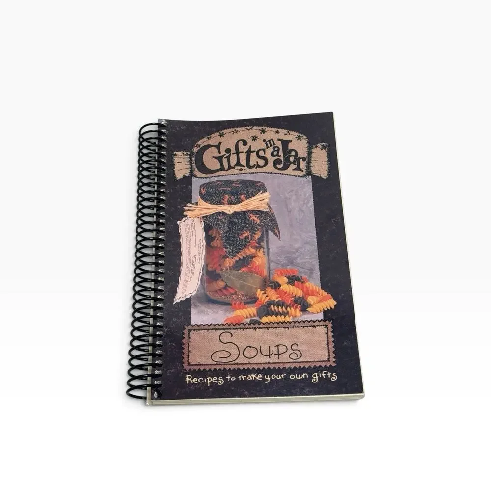 VTG Y2K Gifts In A Jar Spiral Cook Book Recipe Cards For Handcrafted Gifts Lot 5